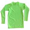 V VICTORY Youth Long Sleeve Rash Guard Shirt with UPF 50+ Sun Protection Block for Boys and Girls - XS / Bright Green
